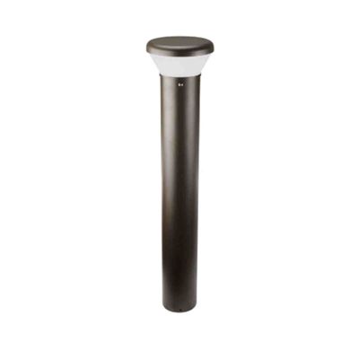 360 도 120V 주도하는 자리 장루등, 검은 볼라드 정원 빛
