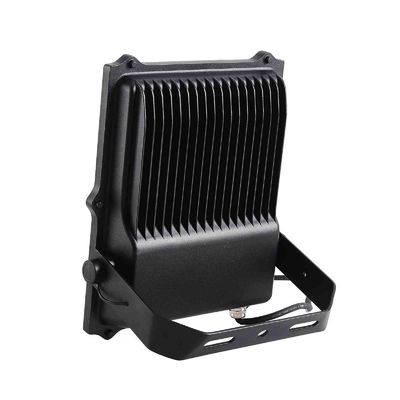 Ｕ 브라켓과 80W 100V 검은 방수 주도하는 투광 조명등