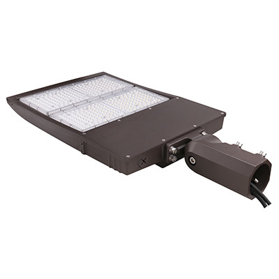 슬립 핏터 240W DLC LED 주차장 조명 IP65 등급